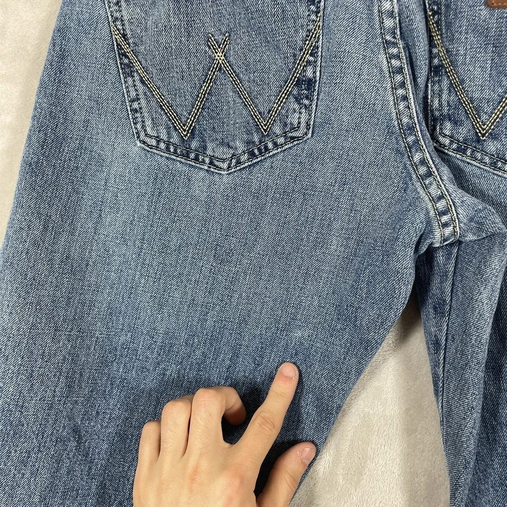 Wrangler Retro Relaxed Straight Jeans Mens 30x38 Cowboy Tall Western